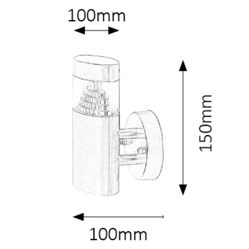 Rabalux - LED Applique a da esterno LED/6W/230V IP44