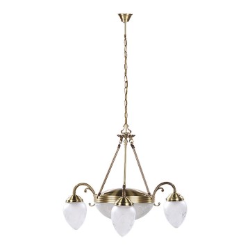 Rabalux 8633 - Lampadario a sospensione con catena  ANNABELLA 3xE14/40W+2xE27/60W