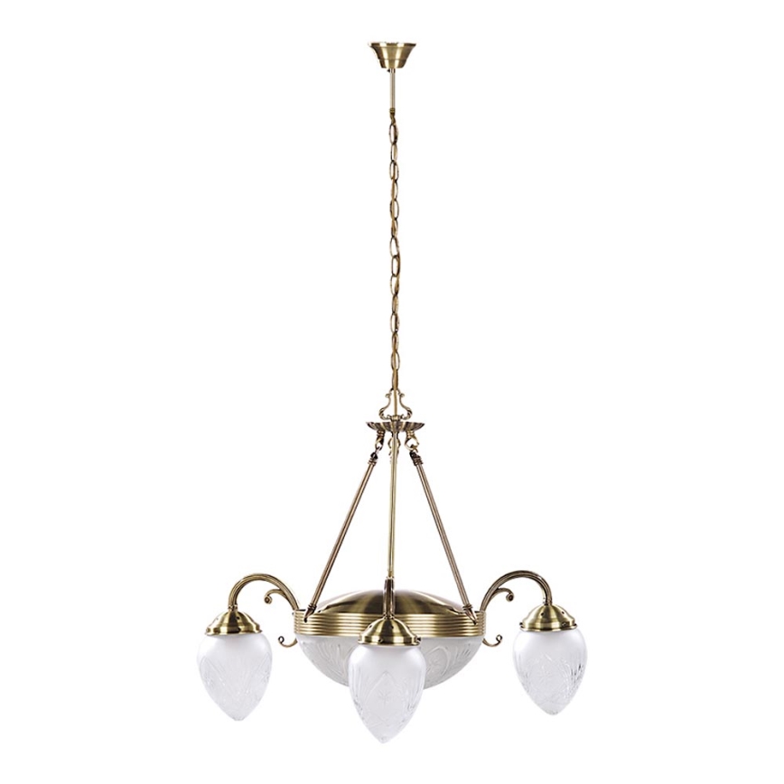 Rabalux 8633 - Lampadario a sospensione con catena  ANNABELLA 3xE14/40W+2xE27/60W