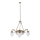 Rabalux 8633 - Lampadario a sospensione con catena  ANNABELLA 3xE14/40W+2xE27/60W