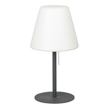 Rabalux 8658 - Lampada da tavolo da esterno LIDA 1xE27/23W