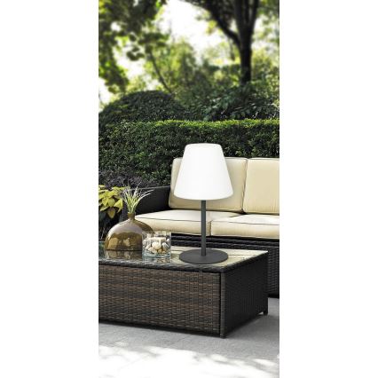 Rabalux 8658 - Lampada da tavolo da esterno LIDA 1xE27/23W