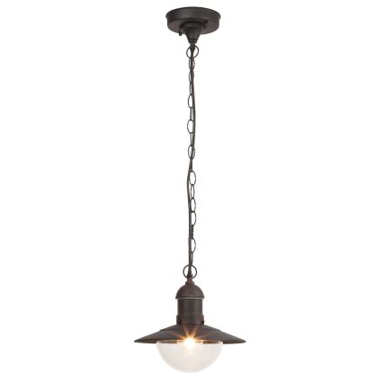 Rabalux - Lampada a sospensione da esterno 1xE27/60W nera IP44