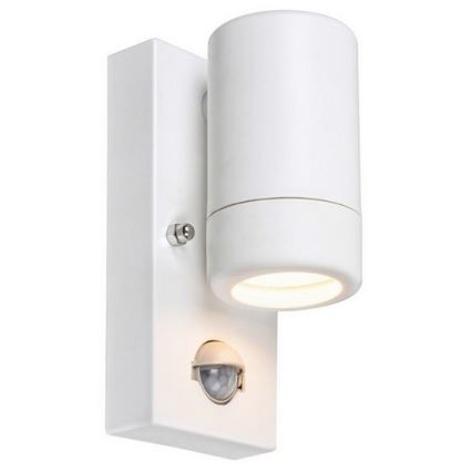 Rabalux - Applique da esterno con sensore 1xGU10/10W/230V IP44 bianco