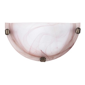 Rabalux - Applique 1xE27/60W/230V in vetro alabastrino