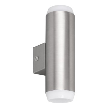 Rabalux - Applique a LED da esterno 2xLED/4W/230V saténový cromo opaco IP44