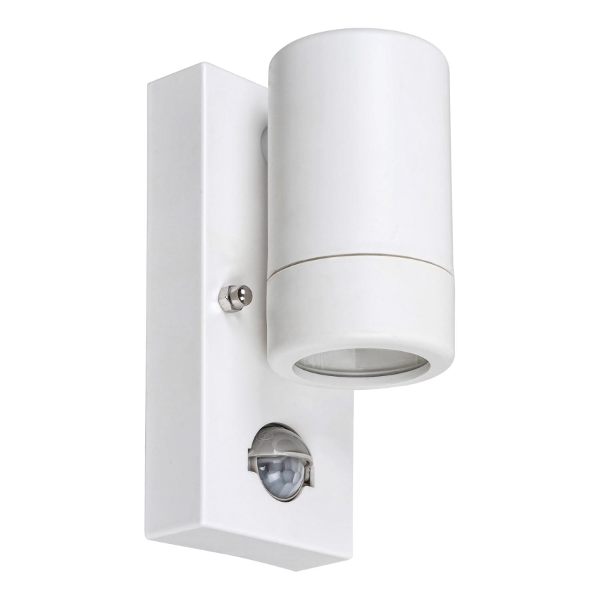 Rabalux - Applique da esterno con sensore 1xGU10/10W/230V IP44 bianco