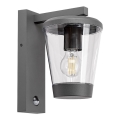 Rabalux - Applique da esterno con sensore di movimento 1xE27/40W/230V IP44