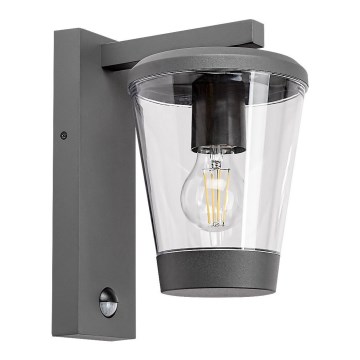 Rabalux - Applique da esterno con sensore di movimento 1xE27/40W/230V IP44
