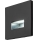 Rabalux - Applique per scale LED/1W/230V 3000/4500/6500K nero