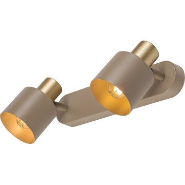 Rabalux - Faretto 2xE14/10W/230V beige