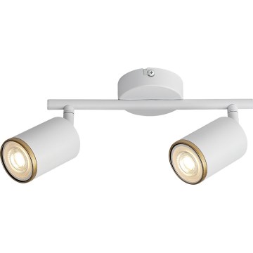Rabalux - Faretto 2xGU10/15W/230V bianco