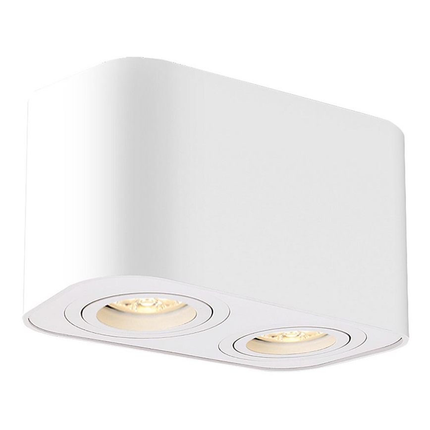 Rabalux - Faretto 2xGU10/42W/230V bianco