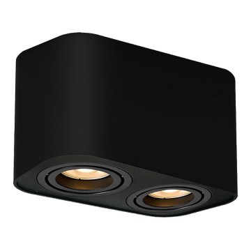 Rabalux - Faretto 2xGU10/42W/230V nero