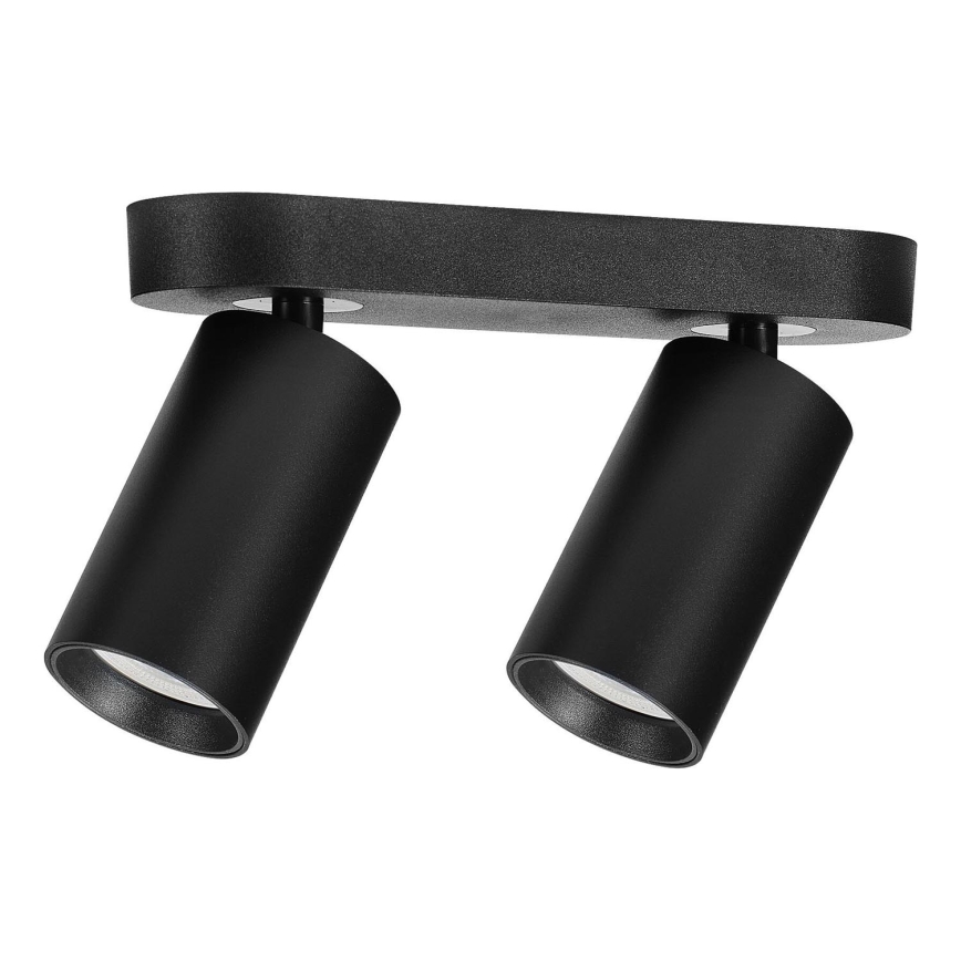 Rabalux - Faretto 2xGU10/7W/230V nero