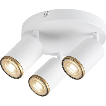 Rabalux - Faretto 3xGU10/15W/230V bianco