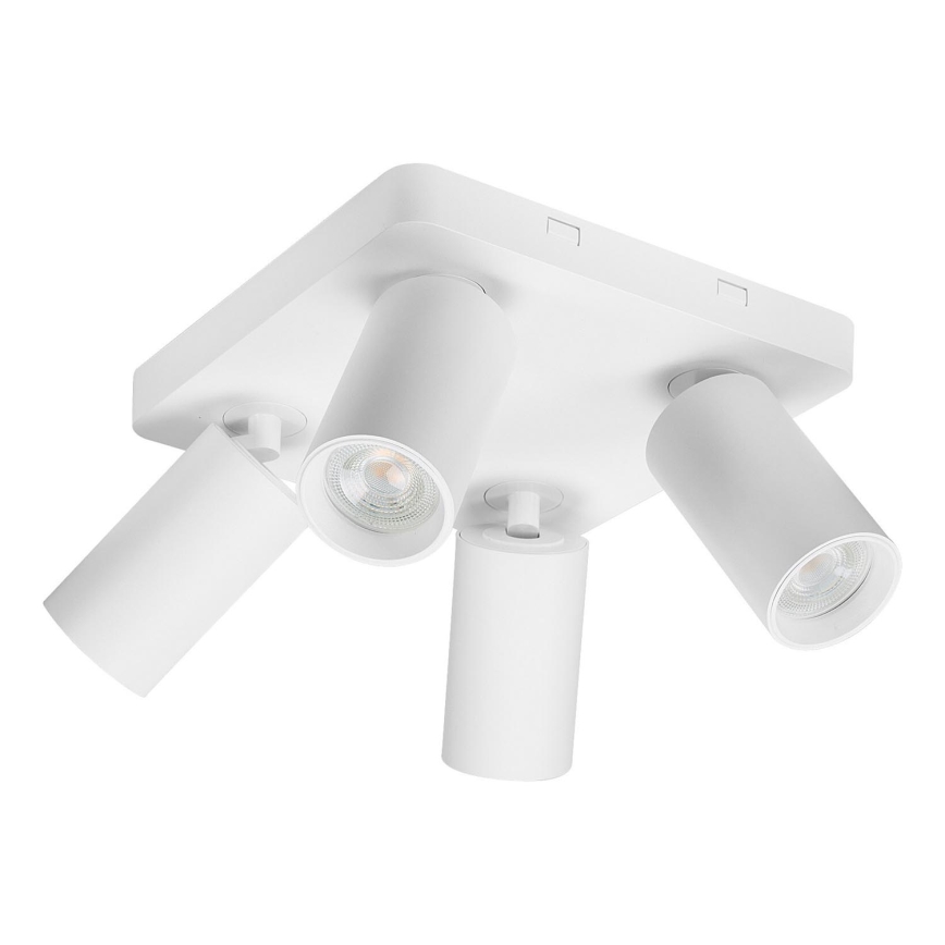 Rabalux - Faretto 4xGU10/7W/230V bianco