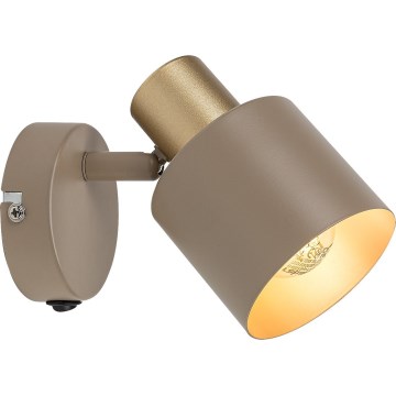 Rabalux - Faretto da parete 1xE14/10W/230V beige