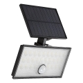 Rabalux - Faretto solare LED con sensore LED/8W/3,7V 1800mAh IP65 + telecomando