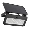 Rabalux - Faretto solare LED con sensore LED/8W/3,7V 3000/4000/6500K IP65 2600 mAh