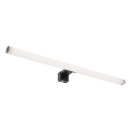 Rabalux - Illuminazione per specchio da bagno LED/9W/230V IP44 60 cm nera