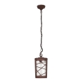 Rabalux - Lampada a sospensione da esterno 1xE27/60W/230V IP44