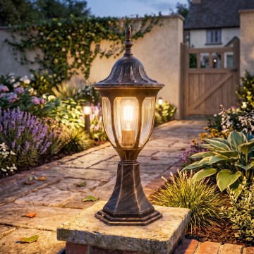 Rabalux - Lampada da esterno 1xE27/60W/230V IP43 oro/patinato/nero