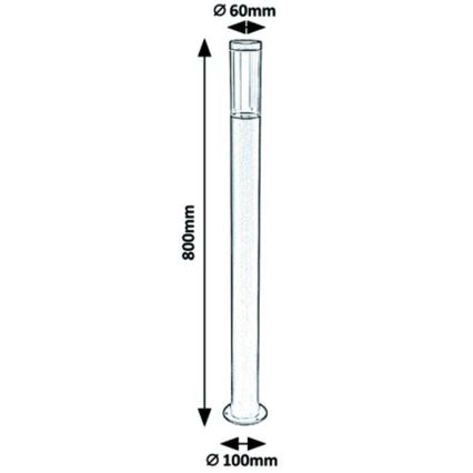 Rabalux - Lampada da esterno 1xGU10/7W/230V IP44