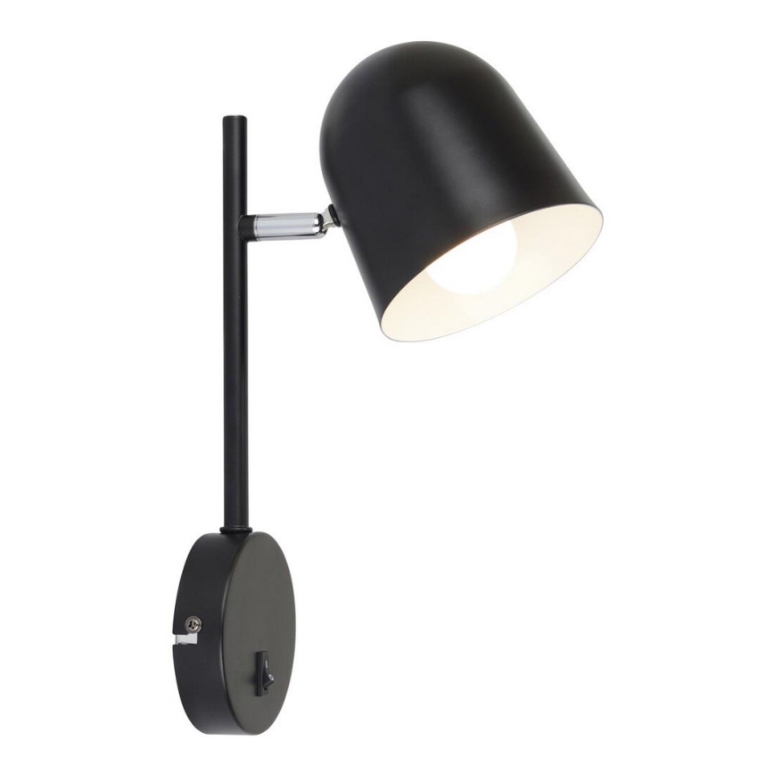 Rabalux - Lampada da muro EGON 1xE14/40W/230V nera