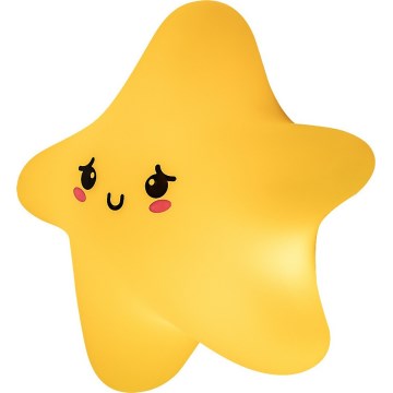 Rabalux - Lampada da notte per bambini LED ricaricabile dimmerabile a sfioramento LED/2,7W/5V 200 mAh a forma di stella
