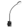 Rabalux - Lampada da parete dimmerabile a LED/4W/230V con porta USB per presa, nera