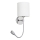 Rabalux - Lampada da parete LED 1xE27/40W+LED/3W