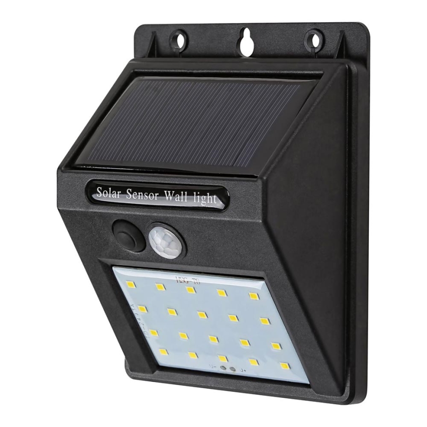 Rabalux - Lampada da parete solare a LED con sensore IP44 1200 mAh