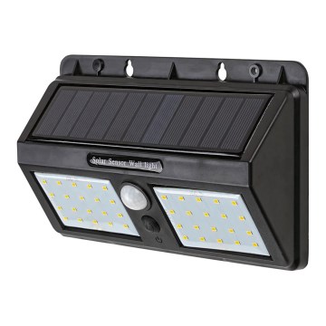 Rabalux - Lampada da parete solare LED con sensore IP44 1200 mAh