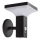 Rabalux - Lampada da parete solare LED con sensore LED/4W/230V IP44 nero 2200 mAh