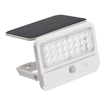 Rabalux - Lampada da parete solare LED con sensore LED/7W/3,7V IP54 bianco 3000 mAh