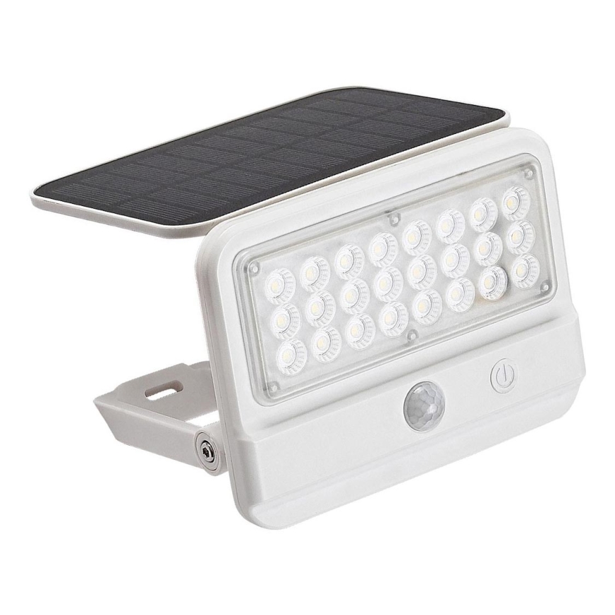 Rabalux - Lampada da parete solare LED con sensore LED/7W/3,7V IP54 bianco 3000 mAh