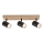 Rabalux - Lampada da soffitto con faretti 3xGU10/5W/230V rovere