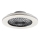 Rabalux - Lampada da soffitto dimmerabile a LED con ventilatore LED/48W/230V 3000-6500K + telecomando