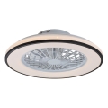 Rabalux - Lampada da soffitto dimmerabile a LED con ventilatore LED/48W/230V 3000-6500K + telecomando