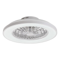 Rabalux - Lampada da soffitto dimmerabile a LED con ventilatore LED/48W/230V 3000-6500K + telecomando