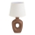 Rabalux - Lampada da tavolo 1xE14/25W/230V marrone/crema