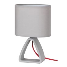 Rabalux - Lampada da tavolo 1xE14/40W/230V grigio