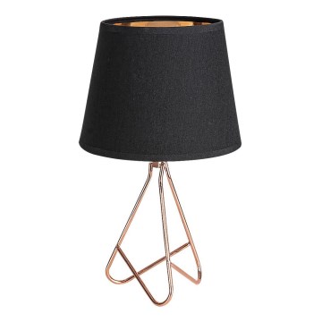 Rabalux - Lampada da tavolo 1xE14/40W/230V nero/oro