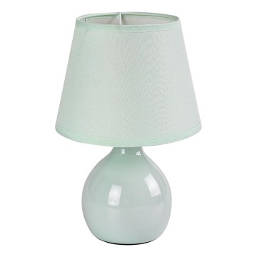 Rabalux - Lampada da tavolo 1xE14/40W/230V verde menta