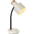 Rabalux - Lampada da tavolo 1xE27/20W/230V colore crema