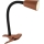 Rabalux - Lampada da tavolo con morsetto 1xGU10/7W/230V arancione