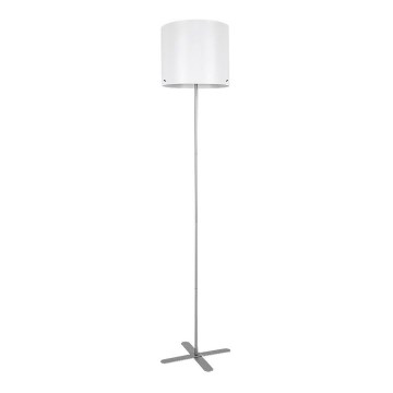 Rabalux - Lampada da terra 1xE27/40W/230V bianco/argento