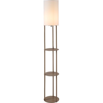 Rabalux - Lampada da terra con ripiani 1xE27/40W/230V beige