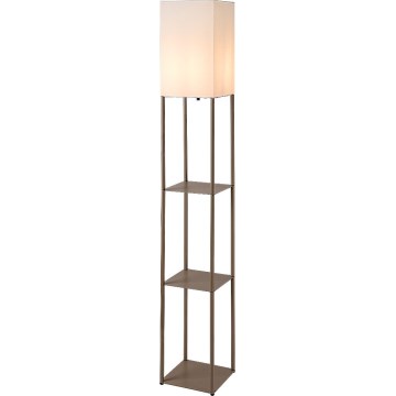 Rabalux - Lampada da terra con ripiani 1xE27/40W/230V beige